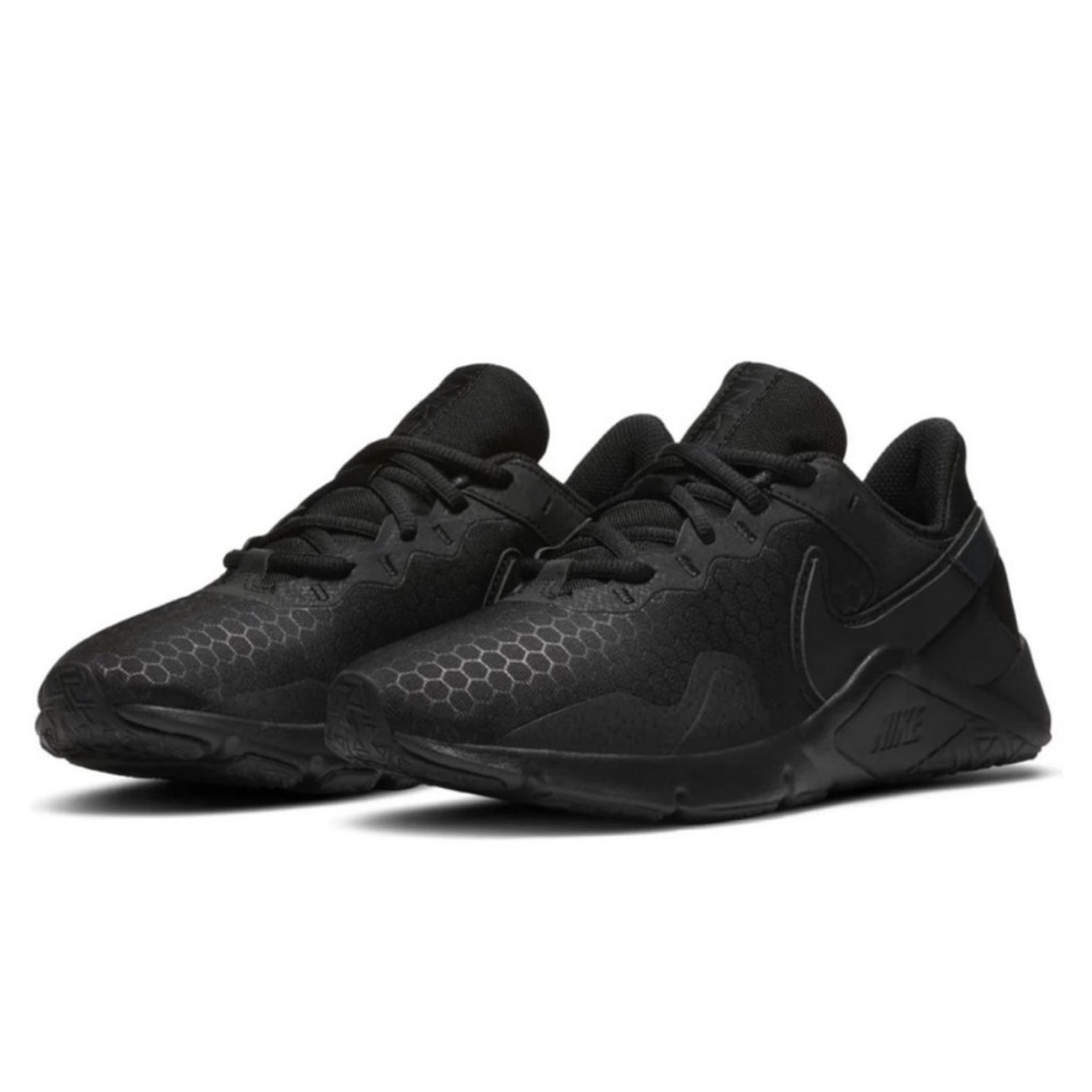 Nike  All-Black Athletic Sneakers